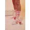 EatMySocks dubbelpak sokken Strawberry Smoothie enkelsok crew sok