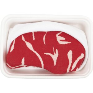 EatMySocks dubbelpak sokken Rump Steak 2 paar katoen 30° wasprogramma
