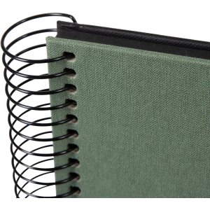 Goldbuch spiraalalbum Bella Vista artisjok 20x20 cm 40 zwarte paginas