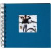 Goldbuch spiraalalbum Bella Vista petrol 20x20 cm 40 zwarte paginas