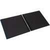 Goldbuch spiraalalbum Bella Vista petrol 20x20 cm 40 zwarte paginas