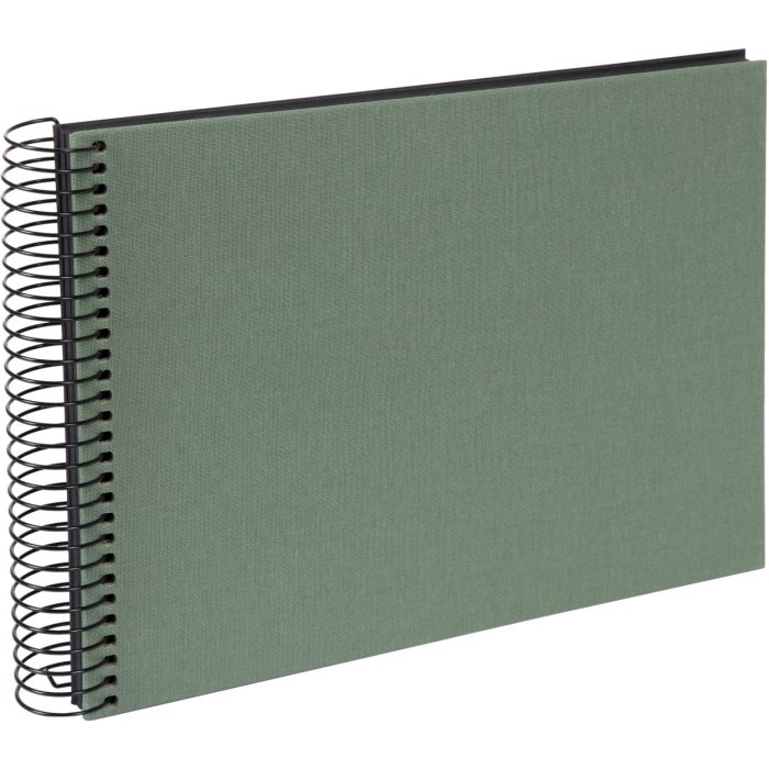 Goldbuch spiraalalbum Bella Vista Artisjok 24x17 cm 40 zwarte paginas