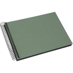 Goldbuch spiraalalbum Bella Vista Artisjok 24x17 cm 40 zwarte paginas