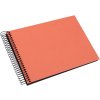 Goldbuch spiraalalbum Bella Vista zalm 24x17 cm 40 zwarte paginas
