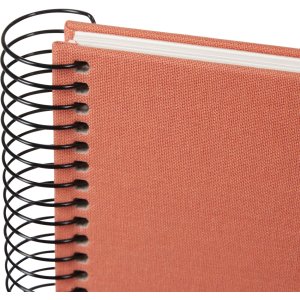 Goldbuch spiraalalbum Bella Vista zalm 34x30 cm 40 witte paginas fotokarton