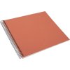 Goldbuch spiraalalbum Bella Vista zalm 34x30 cm 40 witte paginas fotokarton