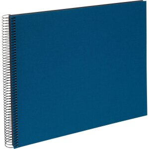 Goldbuch spiraalalbum Bella Vista petrol 35x30 cm linnen...