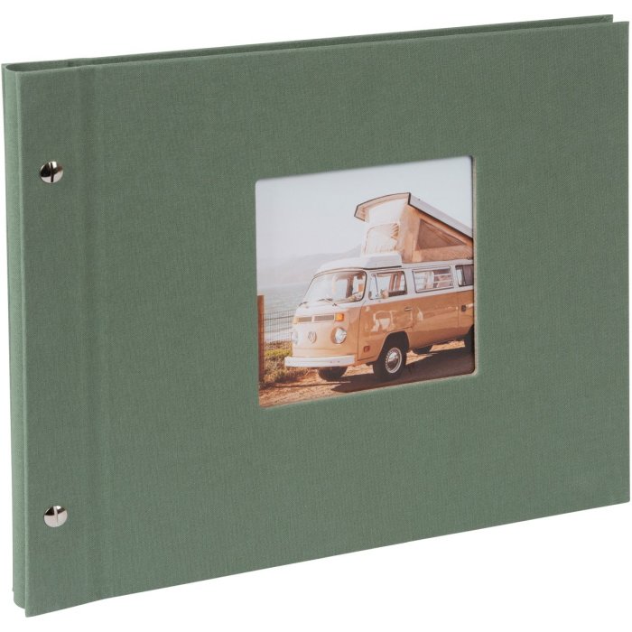 Goldbuch schroefdekselalbum Bella Vista Artisjok 30x25 cm 40 zwarte paginas