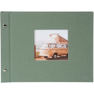 Goldbuch schroefdekselalbum Bella Vista Artisjok 30x25 cm 40 zwarte paginas