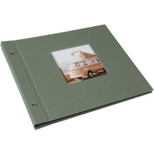 Goldbuch schroefdekselalbum Bella Vista Artisjok 30x25 cm 40 zwarte paginas