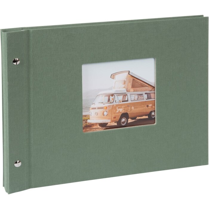 Goldbuch schroefdekselalbum Bella Vista Artisjok 30x25 cm 40 witte paginas