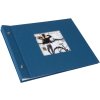 Goldbuch schroefdekselalbum Bella Vista Petrol 30x25 cm 40 witte paginas