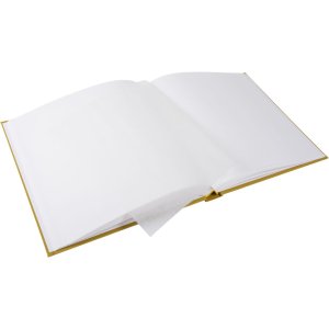 Goldbuch fotoalbum Bella Vista mosterd 30x31 cm 60 witte paginas