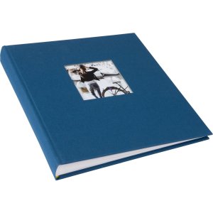 Goldbuch fotoalbum Bella Vista petrol 30x31 cm 60 witte paginas