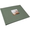 Goldbuch schroefdekselalbum Bella Vista Artichoke 40 zwarte paginas 39x31 cm
