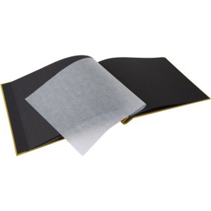 Goldbuch schroefdekselalbum Bella Vista mosterd 39x31 cm 40 zwarte paginas