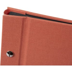 Goldbuch schroefdekselalbum Bella Vista zalm 39x31 cm 40 zwarte paginas