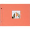 Goldbuch schroefdekselalbum Bella Vista zalm 39x31 cm 40 zwarte paginas