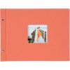 Goldbuch schroefdekselalbum Bella Vista zalm 39x31 cm 40 witte paginas