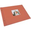 Goldbuch schroefdekselalbum Bella Vista zalm 39x31 cm 40 witte paginas