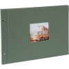 Goldbuch schroefdekselalbum Bella Vista Artichoke 40 paginas linnen kaft 39x31 cm