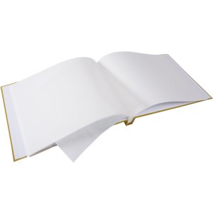 Goldbuch schroefdekselalbum Bella Vista mosterd 39x31 cm 40 witte paginas