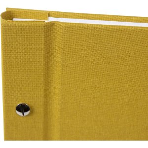 Goldbuch schroefdekselalbum Bella Vista mosterd 39x31 cm 40 witte paginas