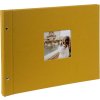 Goldbuch schroefdekselalbum Bella Vista mosterd 39x31 cm 40 witte paginas