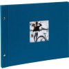 Goldbuch schroefdekselalbum Bella Vista petrol 39x31 cm 40 witte paginas