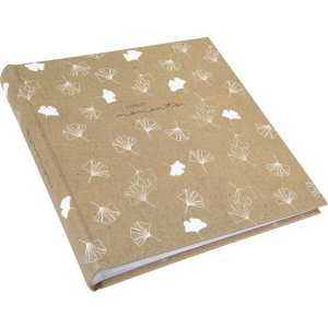 Goldbuch Jumbo fotoalbums Kraft Art 30x31 cm 100 witte paginas