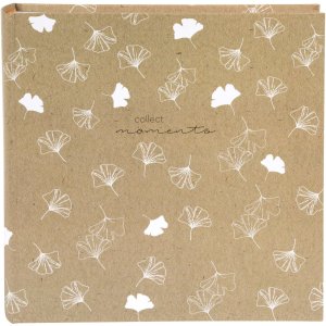 Goldbuch Jumbo fotoalbums Kraft Art 30x31 cm 100 witte paginas