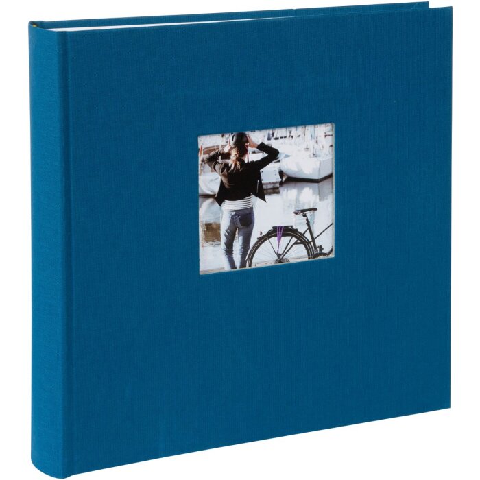 Goldbuch Jumbo Fotoalbum Bella Vista Petrol 30x31 cm 100 witte paginas linnen