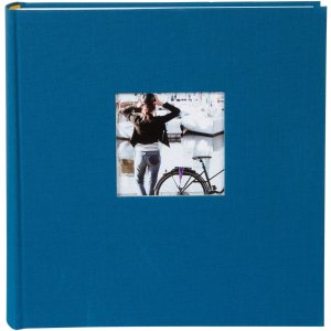 Goldbuch Jumbo Fotoalbum Bella Vista Petrol 30x31 cm 100 witte paginas linnen
