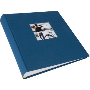 Goldbuch Jumbo Fotoalbum Bella Vista Petrol 30x31 cm 100 witte paginas linnen