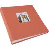 Goldbuch Jumbo fotoalbum Bella Vista zalm 30x31 cm 100 witte paginas linnen