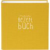 Goldbuch receptenmap Bella Vista mosterd 21x24 cm linnen ringmechaniek