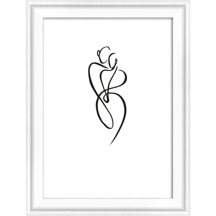 Walther houten lijst Silhouette 10x15 cm wit