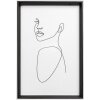 Walther houten lijst Silhouette 20x30 cm zwart MDF profiel helder glas