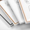 Walther houten lijst Silhouette 13x18 cm naturel MDF profiel helder glas displaystandaard