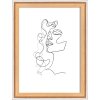 Walther houten lijst Silhouette 13x18 cm beuken helder MDF staander liggend formaat