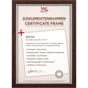 Walther fotolijst Hygge MDF met zilveren binnenrand helder glas diverse kleuren kleuren