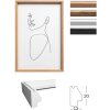 Walther houten lijst Silhouet MDF hout 10x15 cm tot 30x40 cm helder glas ruit