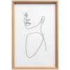 Walther houten lijst Silhouet MDF hout 10x15 cm tot 30x40 cm helder glas ruit