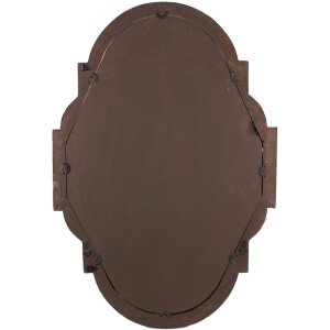 Clayre & Eef 52S300 Wandspiegel Bruin Beige 63x4x91 cm