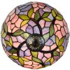LumiLamp 5LL-6308 Tiffany tafellamp roze Ø 30x50 cm E27-max 1x60W