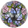 LumiLamp 5LL-6308 Tiffany tafellamp roze Ø 30x50 cm E27-max 1x60W