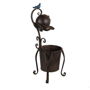 Clayre & Eef 5Y1160 Plantenhouder Bruin 24x22x62 cm