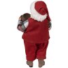 Clayre & Eef 65232 kerstdecoratie kerstman rood 16x8x28 cm