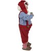 Clayre & Eef 65234 Kerstman Decoratie Rood 16x8x28 cm