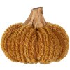Clayre & Eef 65244 Decoratieve Pompoen Geel Ø 9x8 cm
